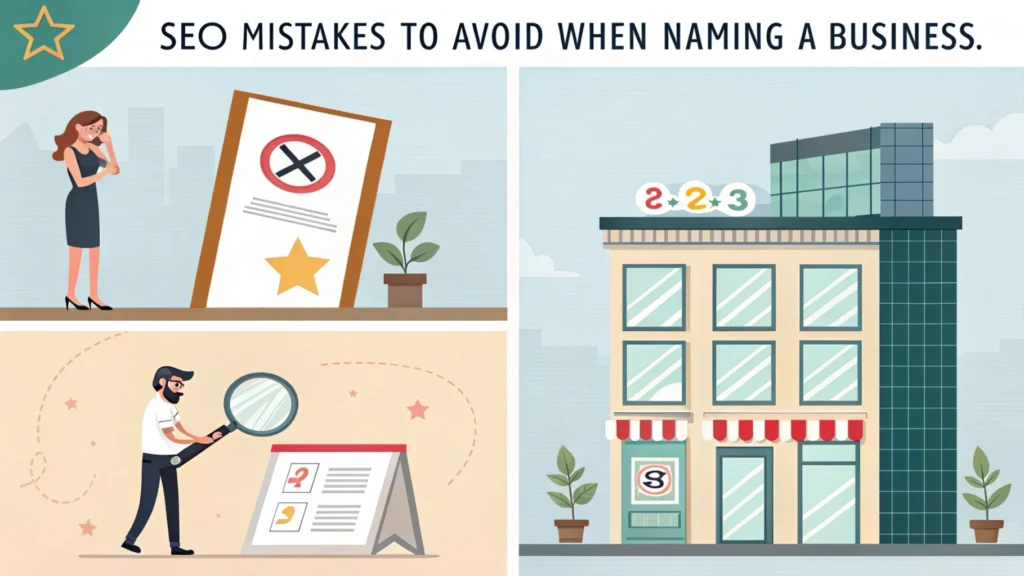 seo tips for naming business startup